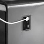 Table Basse Intelligente Noir – Réfrigérateur et haut-parleurs Bluetooth Intégrées – Image 2